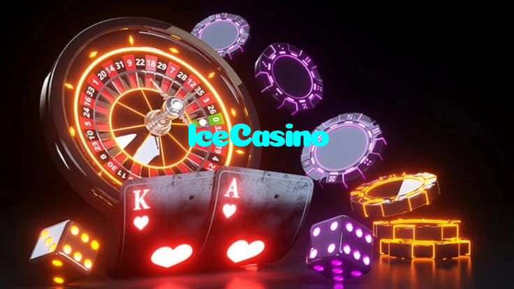 IceCasino casino presented on mobile device in Pakistan with slots and live games