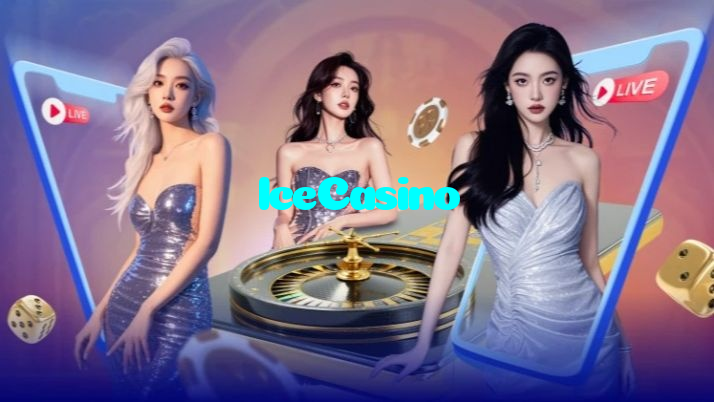IceCasino casino presented on mobile device in Pakistan with slots and live games